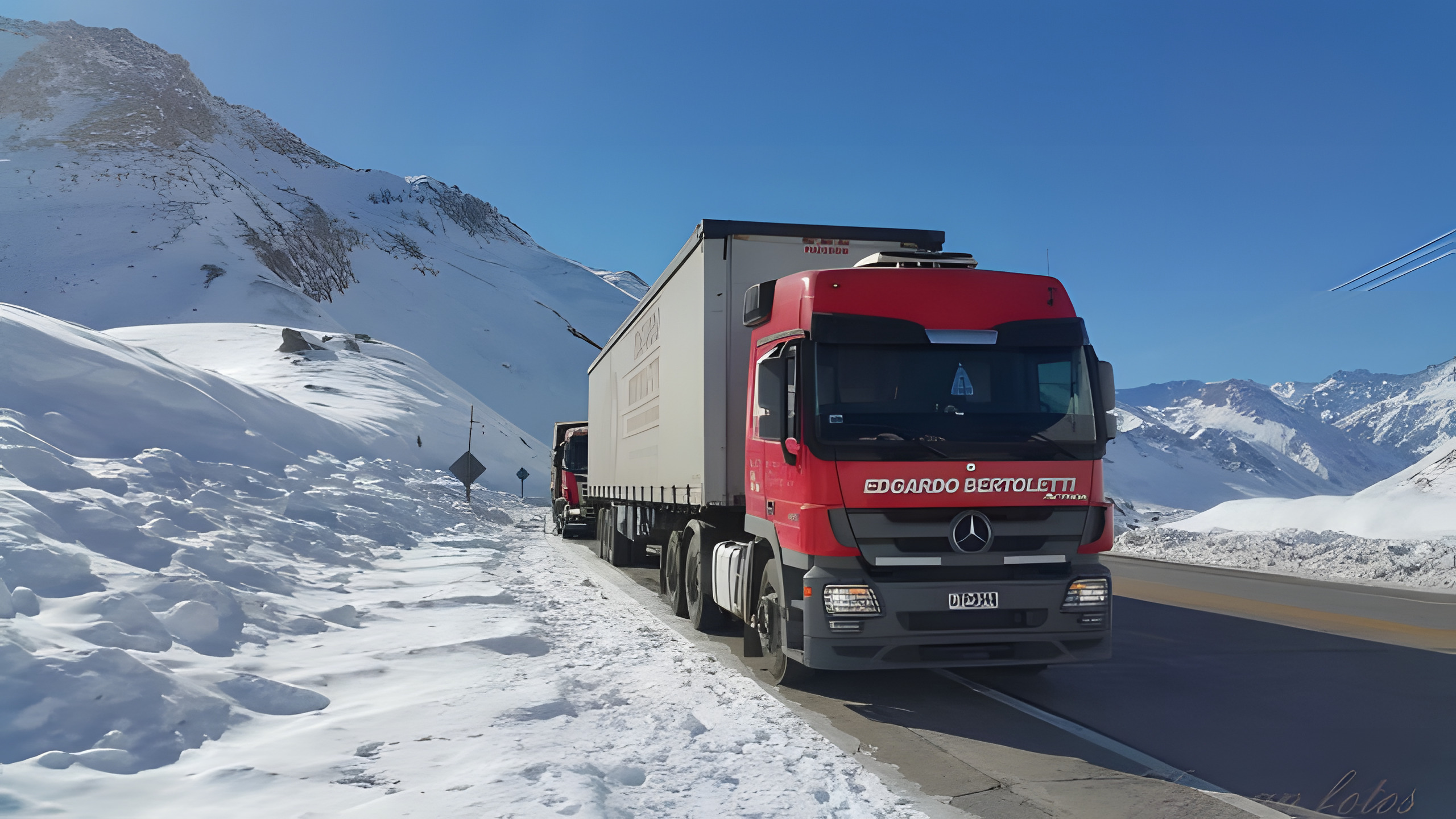 Camión Bertoletti en ruta